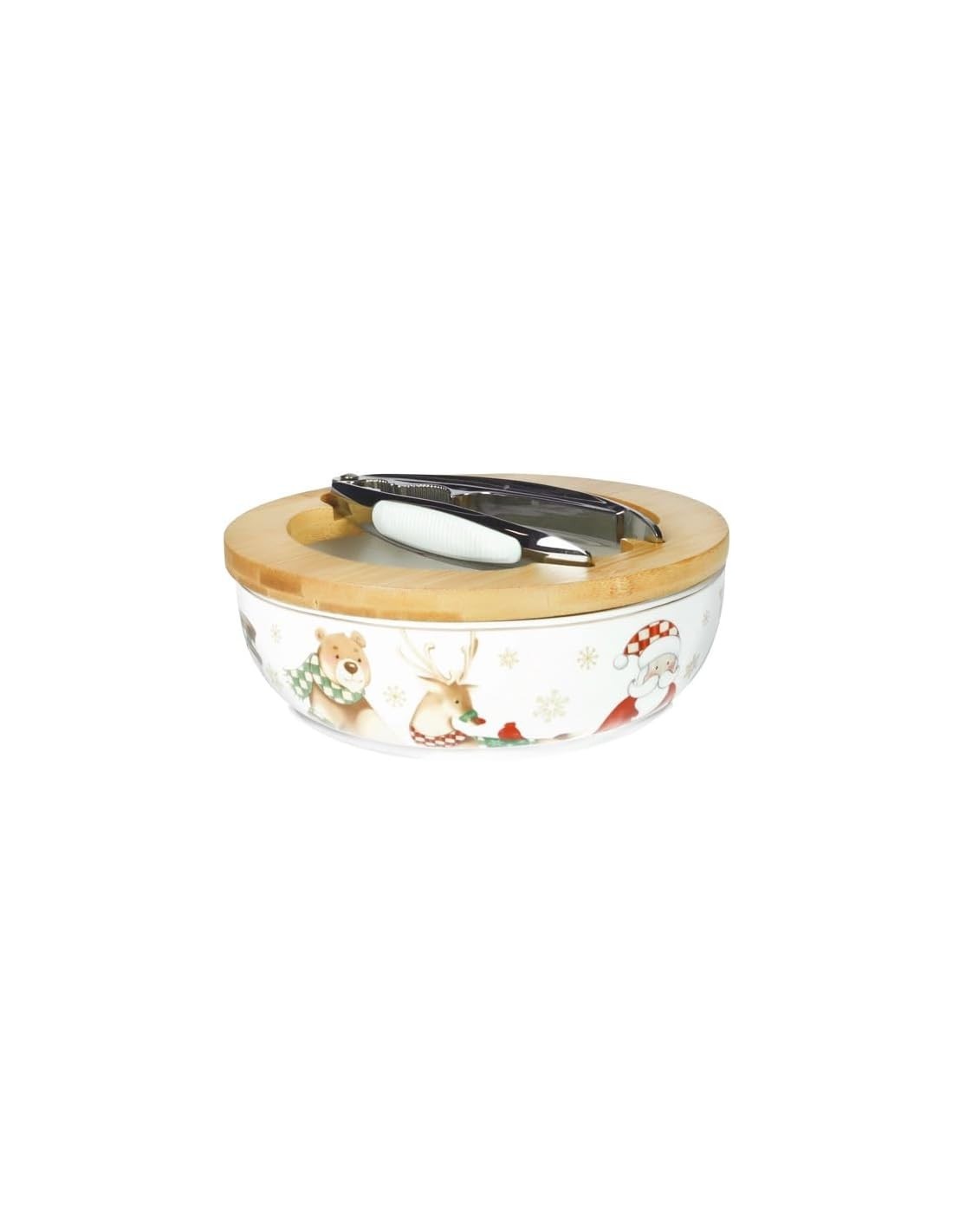 Brandani Ciotola Portanoci Racconti in Porcellana con Schiaccianoci | shopincasa.it