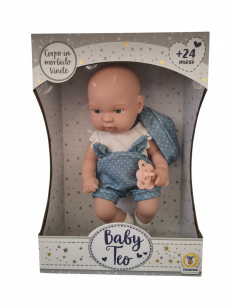 GIOCHI GIRL: vendita online BABY TEO, NEONATO IN VINILE, BAMBOLA REALISTICA, 35CM in offerta