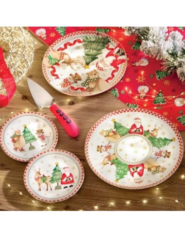 Brandani Cestino Tondo Tessile “Frosty” e Quadretti 18×23 cm - Shopincasa.it