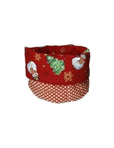 Brandani Cestino Tondo Tessile “Frosty” e Quadretti 18×23 cm - Shopincasa.it