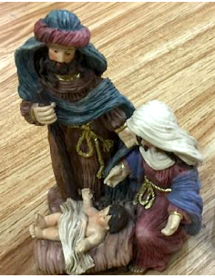 OGGETTISTICA NATALE: vendita online Natività di Natale 25x15,5x12cm - La magia di Natale a casa tua in offerta