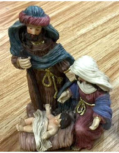 OGGETTISTICA NATALE: vendita online Natività di Natale 25x15,5x12cm - La magia di Natale a casa tua in offerta