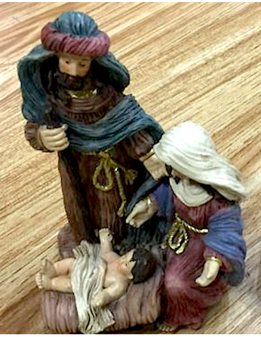 OGGETTISTICA NATALE: vendita online Natività di Natale 15x8,7x11,5cm - La magia di Natale a casa tua in offerta