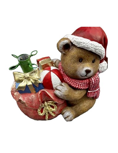 ALBERI E BASI DI NATALE: vendita online Base albero di Natale orso con regali 39,5x27,5x35cm - La magia di Natale a casa tua ...