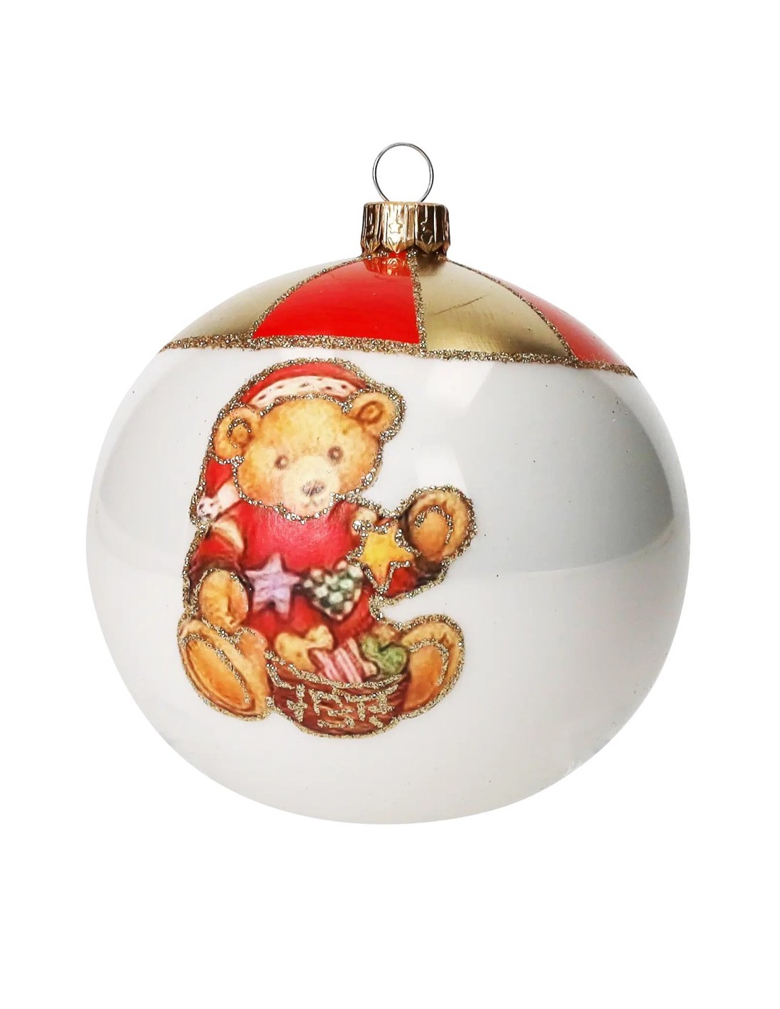 SFERE E PENDAGLI: vendita online Decorazione sfera di Natale 4 soggetti assortiti dipinti a mano - La magia di Natale a casa ...