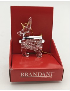 SFERE E PENDAGLI: vendita online Decorazione mignon di Natale soggetti assortiti in vetro Brandani - La magia di Natale a cas... 2