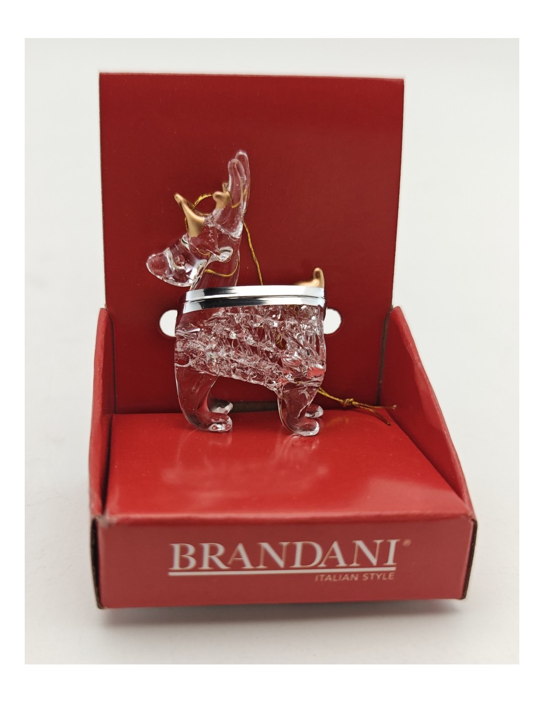 SFERE E PENDAGLI: vendita online Decorazione mignon di Natale soggetti assortiti in vetro Brandani - La magia di Natale a cas...