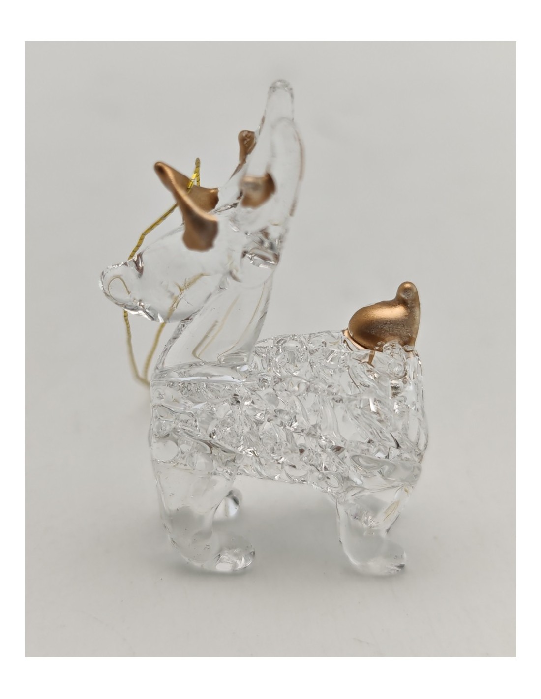 SFERE E PENDAGLI: vendita online Decorazione mignon di Natale soggetti assortiti in vetro Brandani - La magia di Natale a cas...