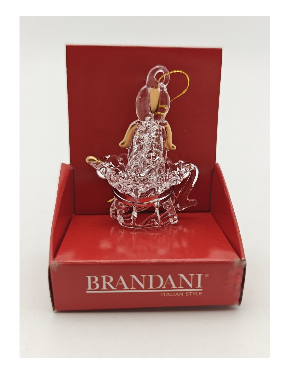 SFERE E PENDAGLI: vendita online Decorazione mignon di Natale soggetti assortiti in vetro Brandani - La magia di Natale a cas...