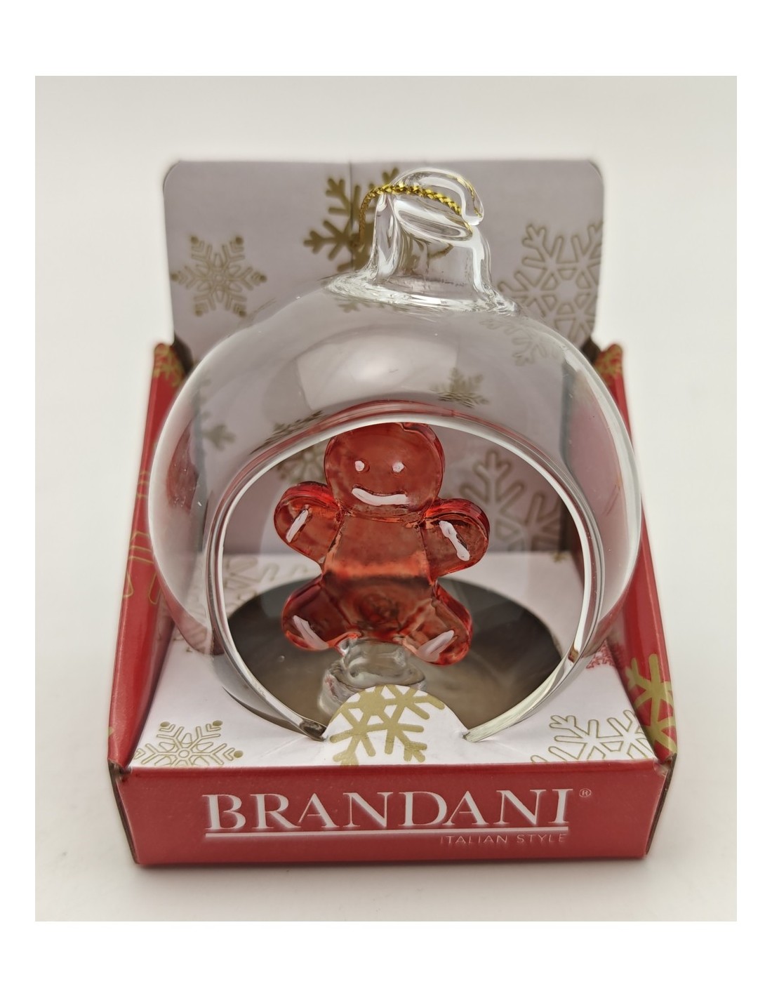SFERE E PENDAGLI: vendita online Decorazione pallina di Natale soggetti assortiti in vetro Brandani - La magia di Natale a ca...