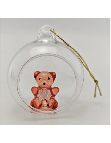 SFERE E PENDAGLI: vendita online Decorazione pallina di Natale soggetti assortiti in vetro Brandani - La magia di Natale a ca...