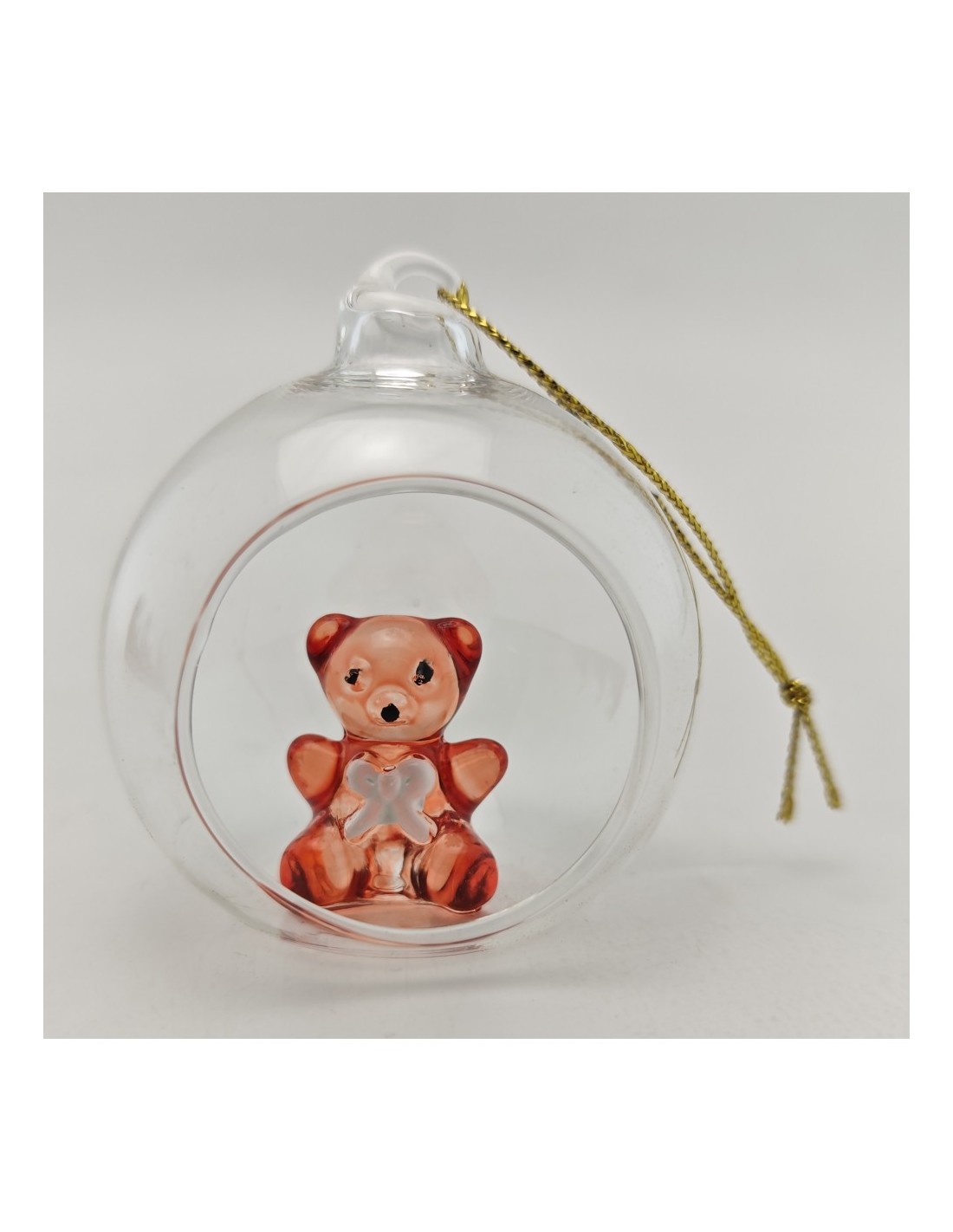 SFERE E PENDAGLI: vendita online Decorazione pallina di Natale soggetti assortiti in vetro Brandani - La magia di Natale a ca...