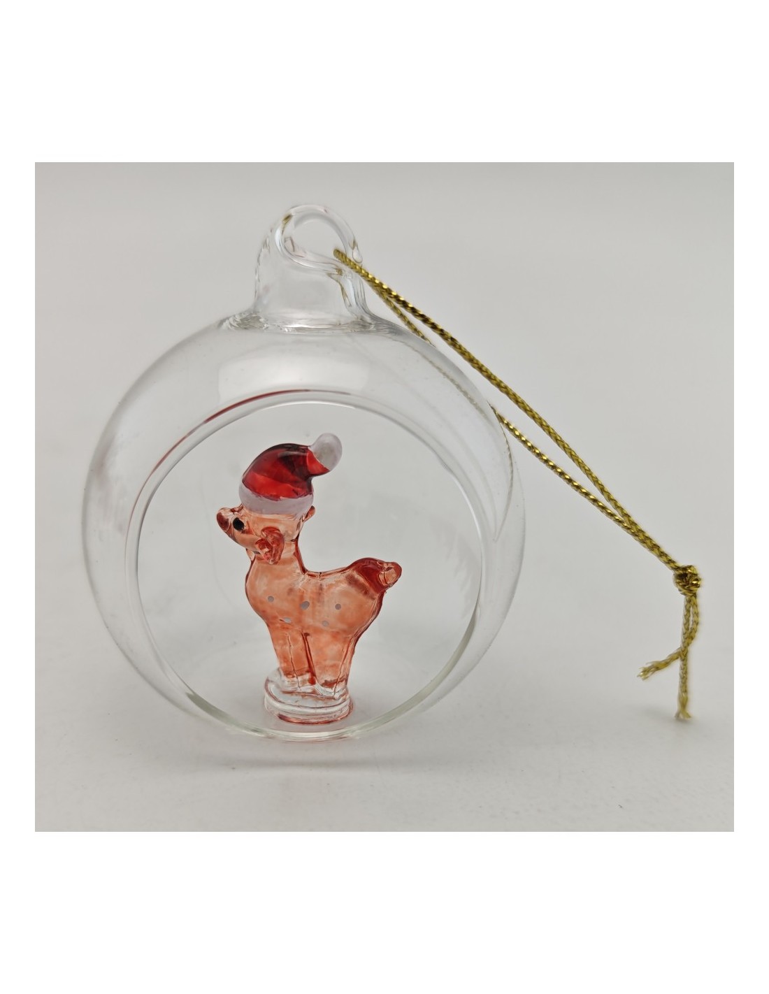 SFERE E PENDAGLI: vendita online Decorazione pallina di Natale soggetti assortiti in vetro Brandani - La magia di Natale a ca...