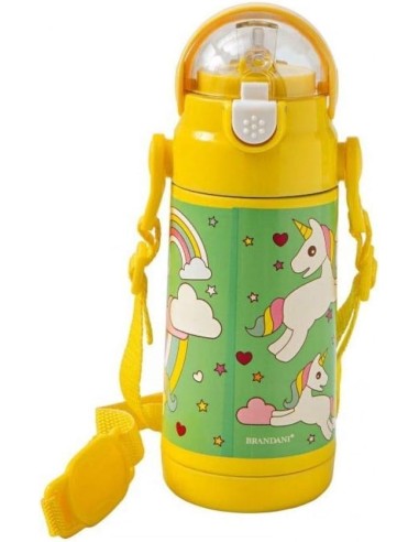 Bottiglia Termica Baby 350 ml con Cannuccia e Tracolla - shopincasa.it