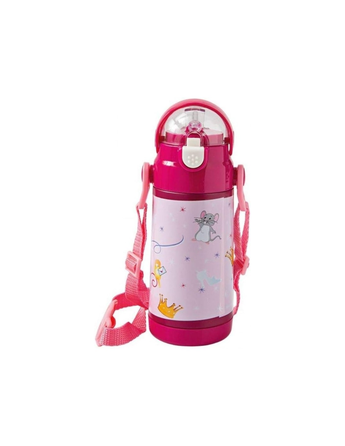 Bottiglia Termica Baby 350 ml con Cannuccia e Tracolla - shopincasa.it