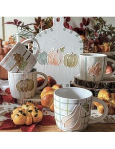 Tagliere Brandani Le Zucche in Stoneware 31,5×22 cm – shopincasa.it