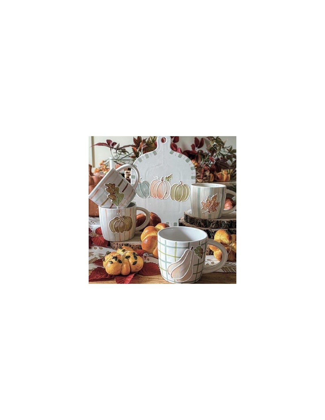 Tagliere Brandani Le Zucche in Stoneware 31,5×22 cm – shopincasa.it
