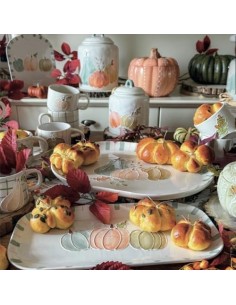 Vassoio Rettangolare Le Zucche Brandani in Stoneware 35×18 cm – shopincasa.it