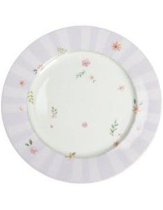 Brandani Servizio Tavola 18 Pz Polline Lilla in New Bone China | shopincasa.it 2