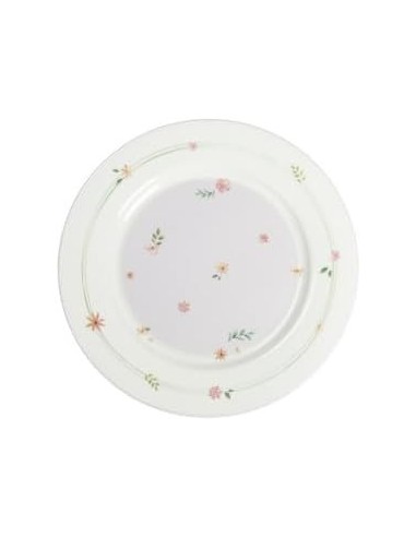 Brandani Servizio Tavola 18 Pz Polline Lilla in New Bone China | shopincasa.it