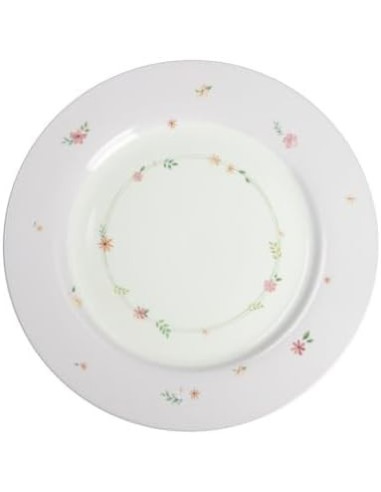 Brandani Servizio Tavola 18 Pz Polline Lilla in New Bone China | shopincasa.it