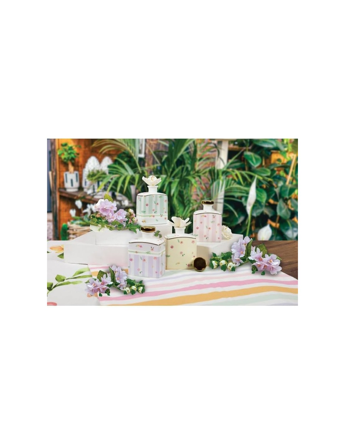 Brandani Diffusore di Fragranza Polline Lilla Porcellana 180 ml | shopincasa.it