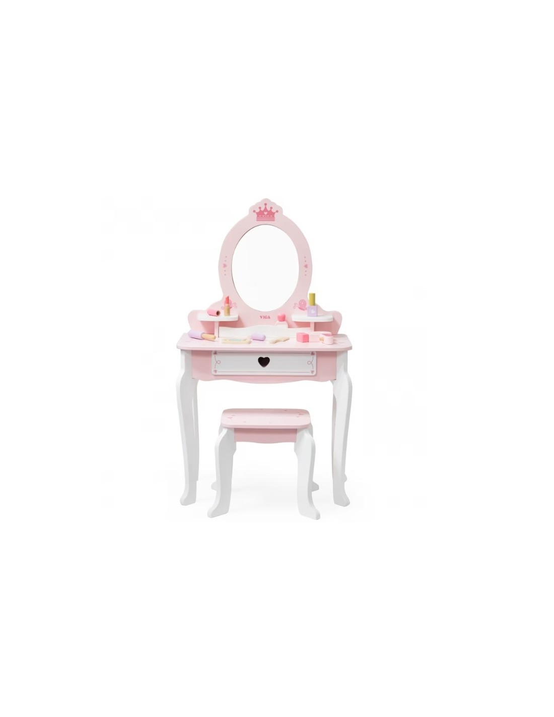 GIOCHI IN LEGNO: vendita online Specchiera in Legno 95x55x30cm con Accessori Gioco Bambini in offerta