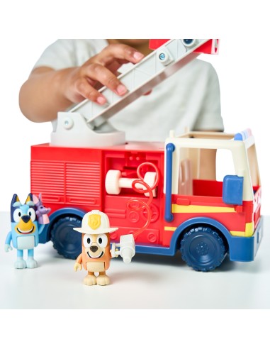 GIOCATTOLO PUBBLICIZZATO: vendita online BLUEY CAMION DEI POMPIERI, GIOCO PER BAMBINI CON ACCESSORI E FIGURE in offerta