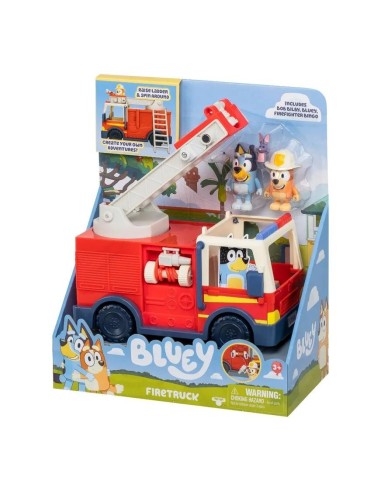 GIOCATTOLO PUBBLICIZZATO: vendita online BLUEY CAMION DEI POMPIERI, GIOCO PER BAMBINI CON ACCESSORI E FIGURE in offerta