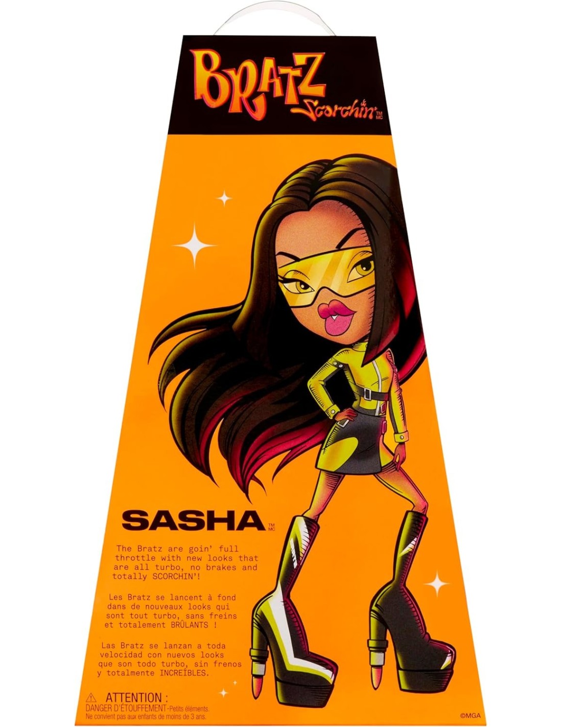 GIOCATTOLO PUBBLICIZZATO: vendita online BRATZ SCORCHIN' SASHA, BAMBOLA FASHION CON ABITI ED ACCESSORI in offerta