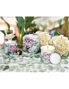 Brandani Candela Flora New Bone China e Cera di Soia 8,5x9 cm | shopincasa.it