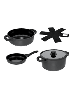 BATTERIA PENTOLE 209612 EVOLUTION ALLUMINIO