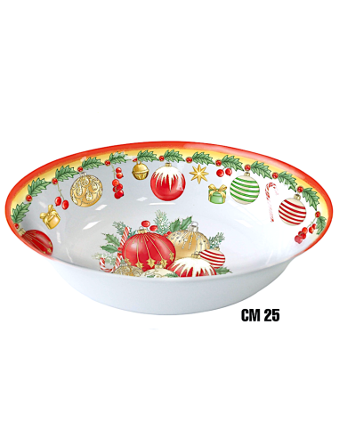 PALLINE DI NATALE LAVAFRUTTA 25CM