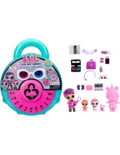 GIOCATTOLO PUBBLICIZZATO: vendita online LOL SURPRISE EYE SPY ULTIMATE UNBOXING, 3 BAMBOLE ESCLUSIVE, CONFEZIONE CON LUCCCHET...