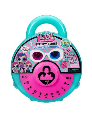 GIOCATTOLO PUBBLICIZZATO: vendita online LOL SURPRISE EYE SPY ULTIMATE UNBOXING, 3 BAMBOLE ESCLUSIVE, CONFEZIONE CON LUCCCHET...
