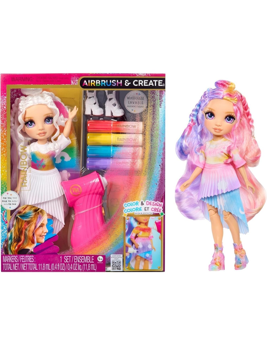 Rainbow High Bambola Airbrush Create | Shop in Casa