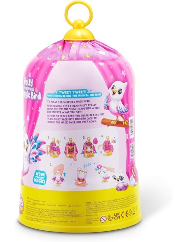PRESCOLARI: vendita online PETS ALIVE POLLY UCCELLO MAGICO, UCCELLO PARLANTE, EFFETTI SONORI E LUMINOSI in offerta