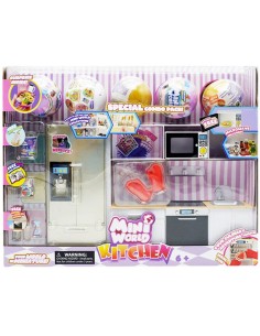 GIOCHI GIRL: vendita online MINI WORLD CUCINA IN MINIATURA CON 5 SFERE ED ACCESSORI in offerta 2