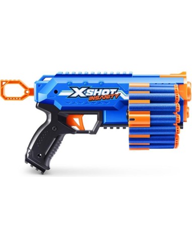 GIOCHI BOY: vendita online X-SHOT INSANITY 24 DARDI, PISTOLA SPARA DARDI in offerta
