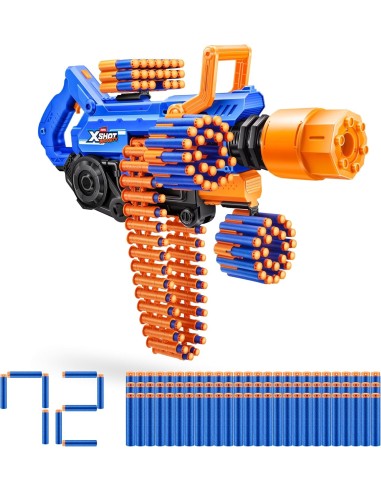 GIOCHI BOY: vendita online X-SHOT FUCILE INSANITY BARREL EFFETTO FUMO SPARA DARDI, MECCANISMO FUMANTE, DART BLASTER ZURU, GIO...