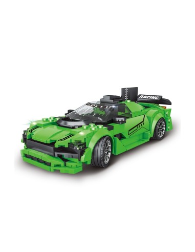 PRESCOLARI: vendita online COSTRUZIONI AUTO RACING CAR 398PZ CLICK CLACK in offerta