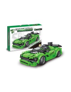 PRESCOLARI: vendita online COSTRUZIONI AUTO RACING CAR 398PZ CLICK CLACK in offerta
