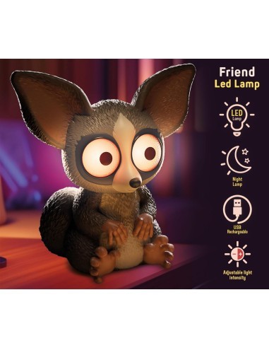 PRESCOLARI: vendita online RAINY DAYS BUSHBABY LAMPADA LED NOTTURNA REGOLABILE in offerta