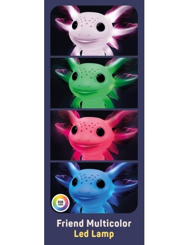 PRESCOLARI: vendita online RAINY DAYS AXOLOTL LAMPADA LED MULTICOLOR in offerta