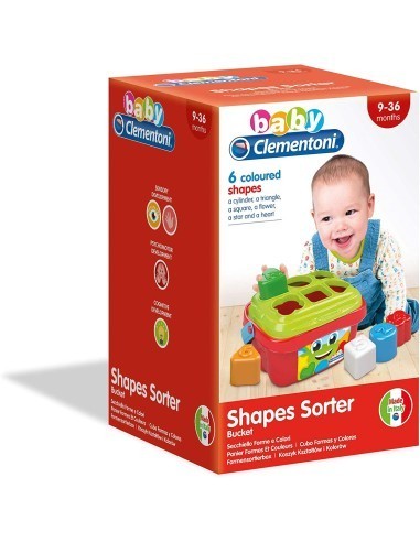 Baby Secchiello Forme e Colori 17106 Clementoni - Gioco educativo per bambini