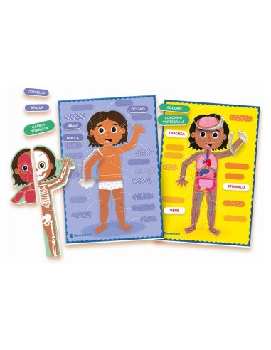 PRESCOLARI: vendita online MONTESSORI 16876 IL CORPO UMANO in offerta