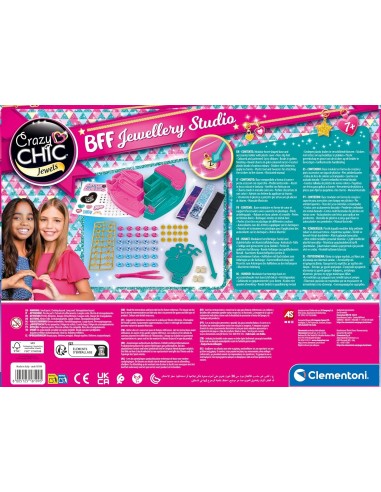 GIOCHI GIRL: vendita online CRAZY CHIC BFF JEWELLERY STUDIO, KIT CREAZIONE GIOIELLI in offerta