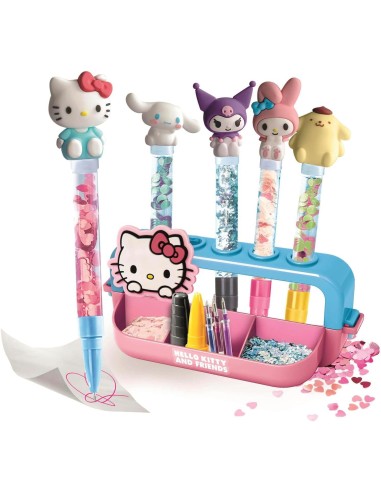 GIOCHI GIRL: vendita online IDEA HELLO KITTY KIT CREA PENNE CLEMENTONI, LABORATORIO CREATIVO in offerta