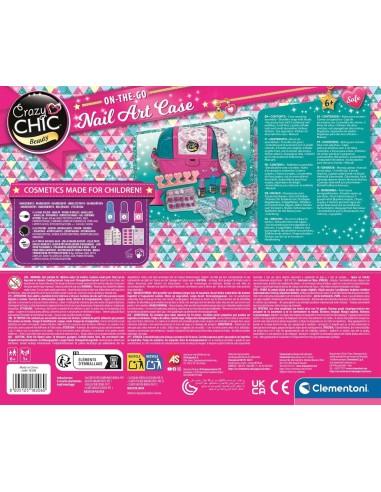 GIOCHI GIRL: vendita online CLEMENTONI CRAZY CHIC BORSETTA NAIL ART in offerta