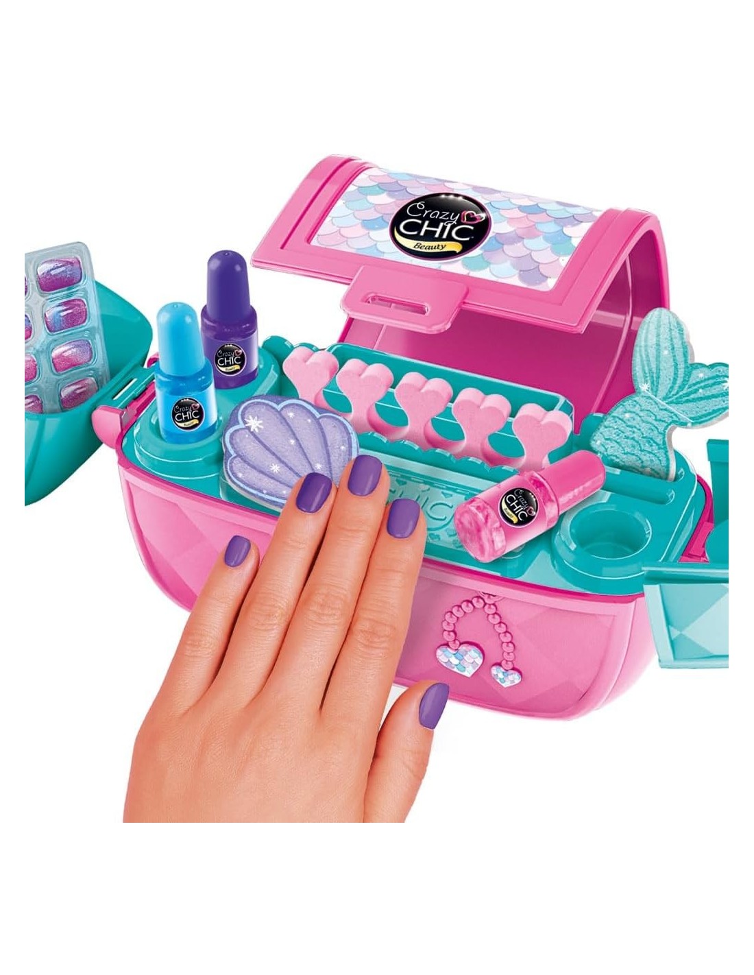 GIOCHI GIRL: vendita online CLEMENTONI CRAZY CHIC BORSETTA NAIL ART in offerta